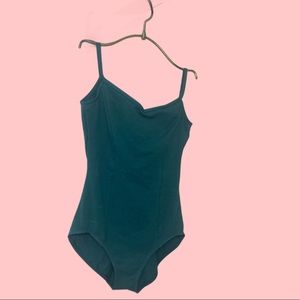 Capezio green body suit , new with tags.